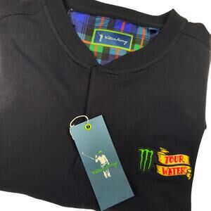 William Murray Tempo Band Pique Polo Monster Caddyshack Invitational Golf LARGE